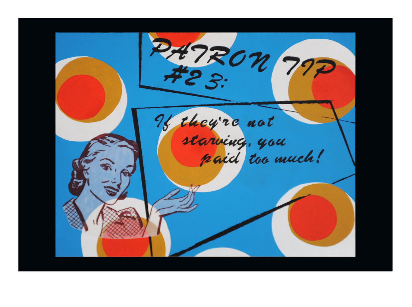 "Patron Tip #23" 8.5" x 11" Limited Edition Fine Art Print
