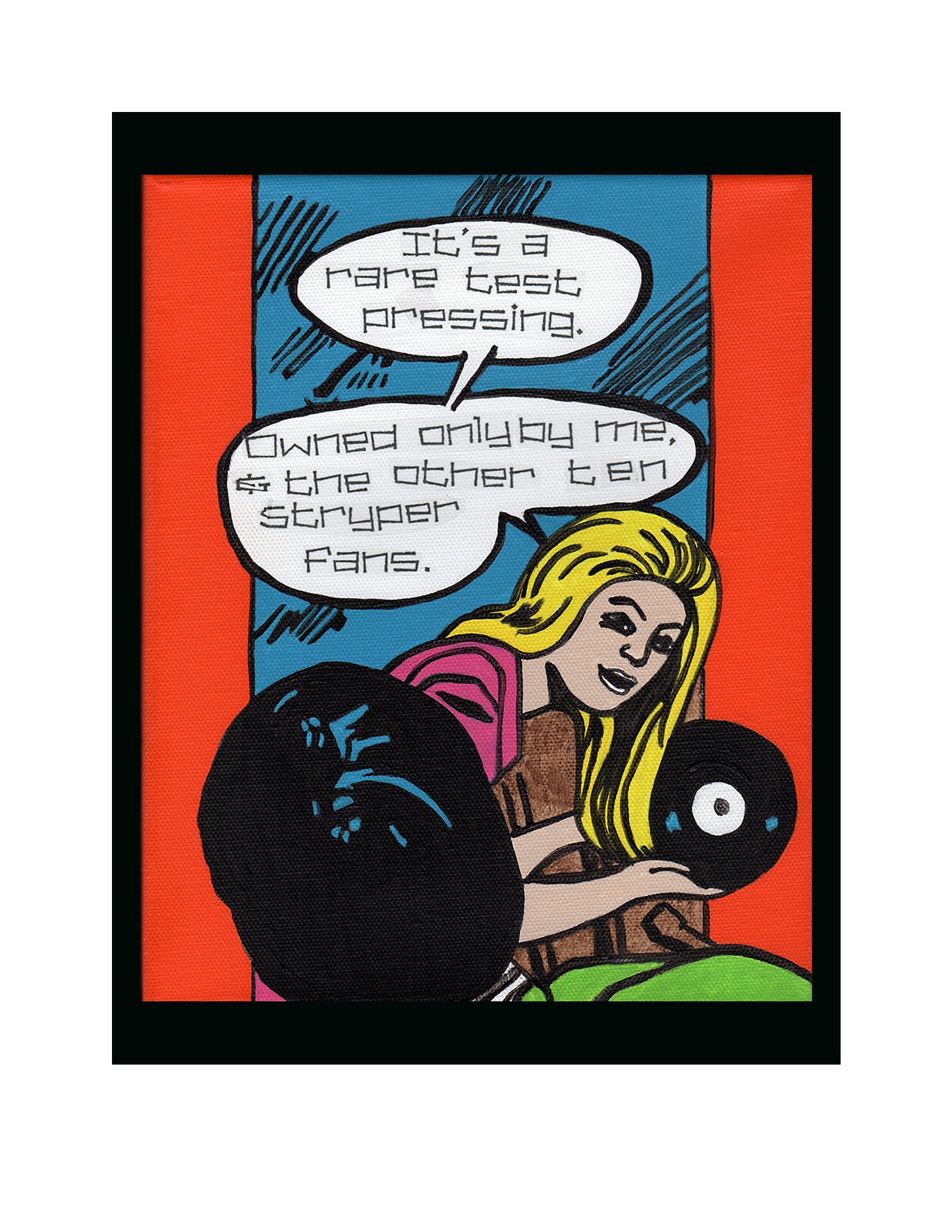 "Test Pressing" 8.5" x 11" Limited Edition Fine Art Print