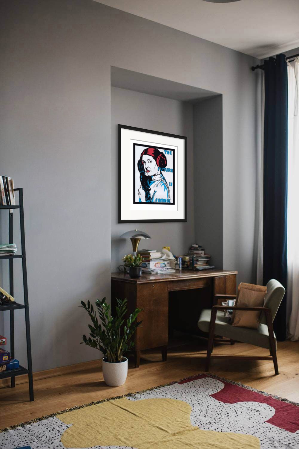 Princess Leia Women's March 2017 Poster Limited Edition Fine Art Print
