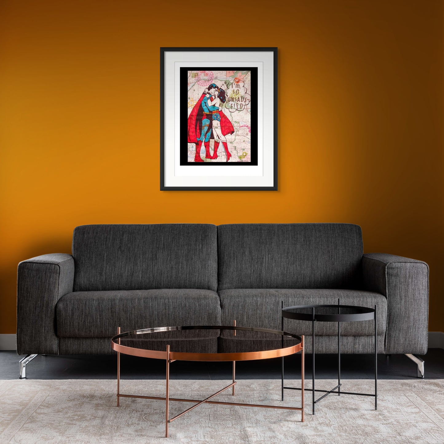 "Unsatisfied" Mid-Century Modern-Inspired Limited Edition Fine Art Print