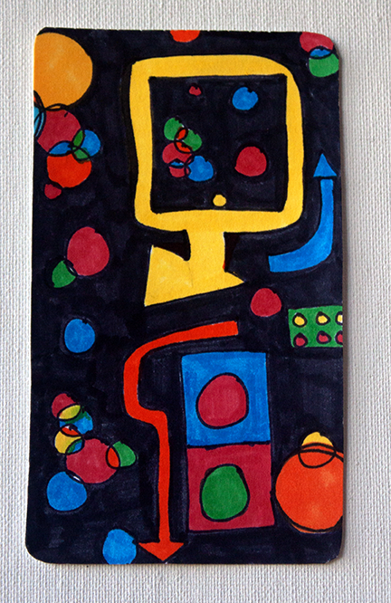 9-22-25 Mid-Century-Inspired ACEO Artwork