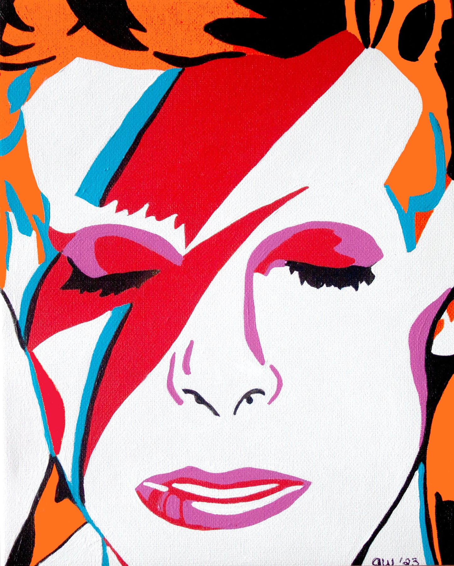 "Aladdin Sane" Limited Edition Fine Art Print